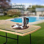 Set conversazione divano in vimini per esterni - Componibile a L da 4 pezzi con chaise longue staccabile e tavolo in vetro, capacità 227 kg