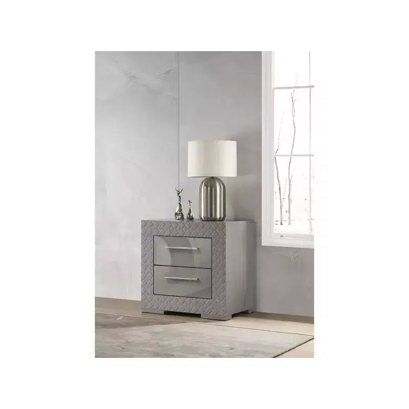 Coaster, Comodino a 2 cassetti Ives
