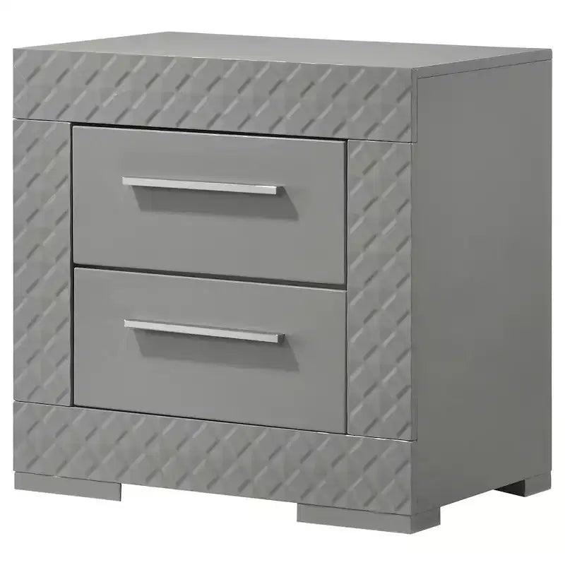 Coaster, Comodino a 2 cassetti Ives