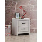 Coaster, comodino a 2 cassetti Brantford