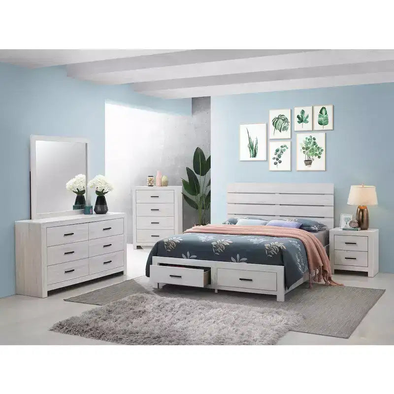 Coaster, comodino a 2 cassetti Brantford