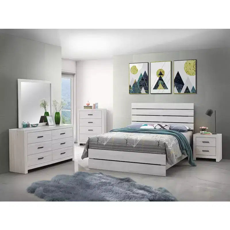 Coaster, comodino a 2 cassetti Brantford