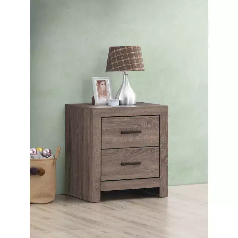 Coaster, comodino a 2 cassetti Brantford