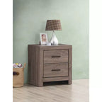 Coaster, comodino a 2 cassetti Brantford