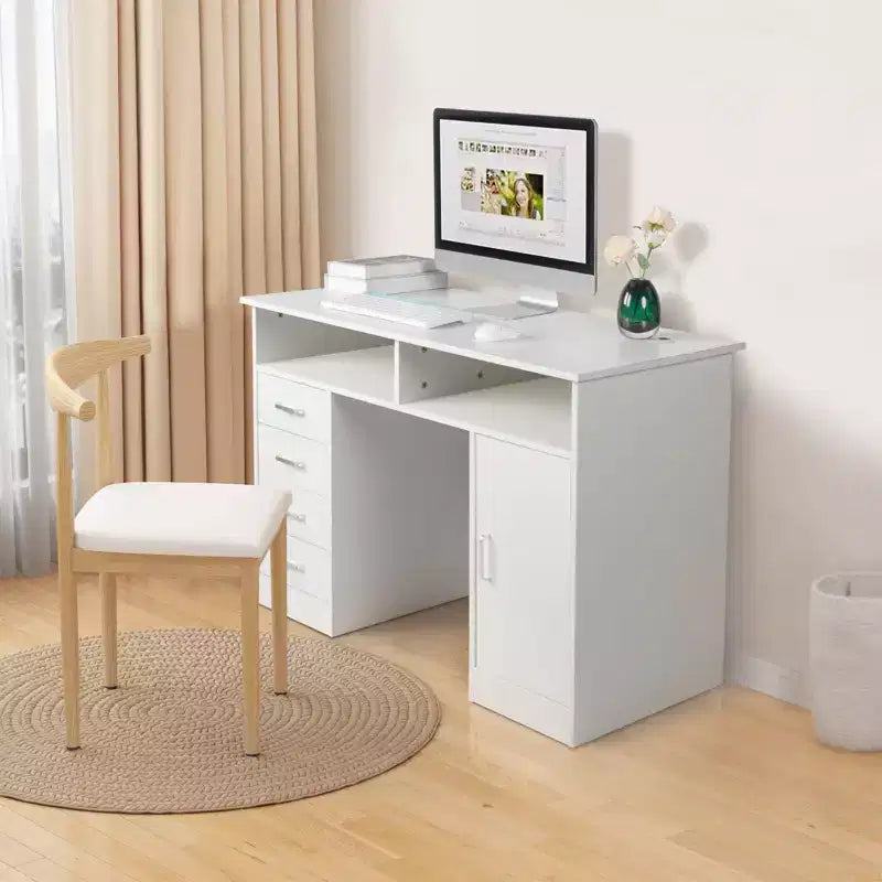 Scrivania per computer Karl Home bianca