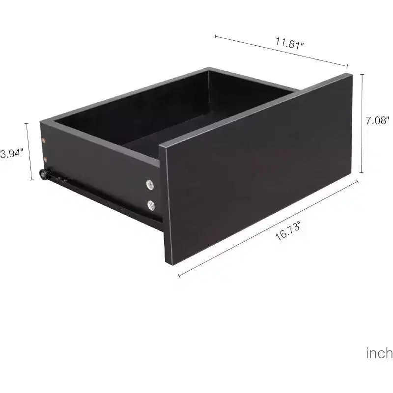 Acekool Mobile Contenitore Moderno, Credenza da Ingresso con Cassetto e Ripiani, Madia Salvaspazio per Corridoio, Cucina, Soggiorno