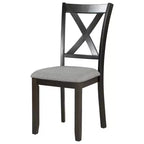Set da pranzo da 6 pezzi con panca, stile rustico, per 6 persone, tavolo rettangolare in legno e 4 sedie imbottite