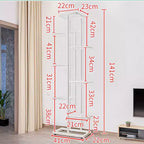 Fioriera verticale a 8 ripiani, supporto per piante a più livelli, scaffale in metallo per patio, giardini, camera da letto, soggiorno ad angolo, balcone