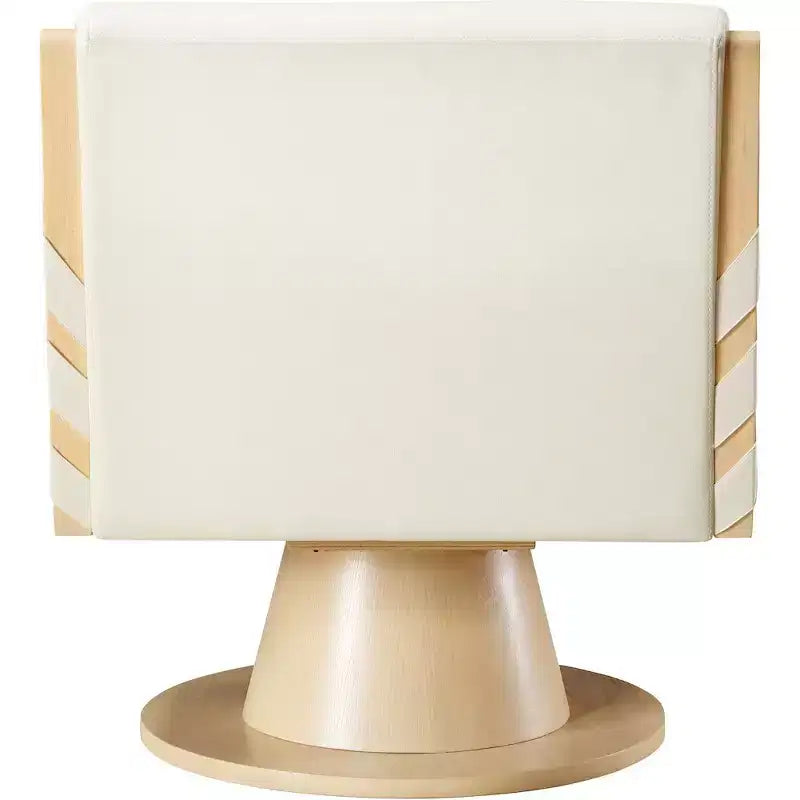 Meridian Furniture, Poltrona girevole Millwin in pelle vegana