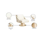 Meridian Furniture, Poltrona girevole Millwin in pelle vegana
