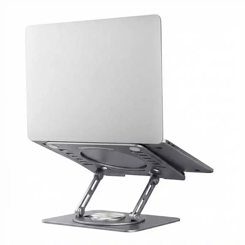 Uncaged Ergonomics Swivel Laptop Stand, Supporto Regolabile per Laptop da Scrivania per Sollevare, Inclinare, Ruotare e Raffreddare i Laptop, Supporto Ergonomico per Laptop