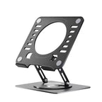 Uncaged Ergonomics Swivel Laptop Stand, Adjustable Laptop Riser for Desk to Raise, Tilt, Rotate & Cool Laptops Ergonomic Laptop Stand