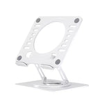Uncaged Ergonomics Swivel Laptop Stand, Supporto Regolabile per Laptop da Scrivania per Sollevare, Inclinare, Ruotare e Raffreddare i Laptop, Supporto Ergonomico per Laptop