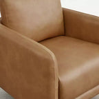 Poltrona Girevole Moderna Spruce&Spring con Cuscino Schienale Sciolto