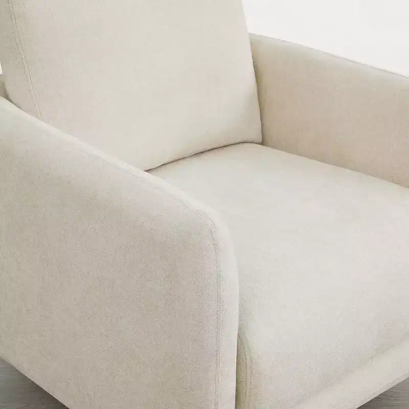 Poltrona Girevole Moderna Spruce&Spring con Cuscino Schienale Sciolto