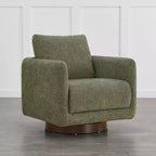 Poltrona Girevole Moderna Spruce&Spring con Cuscino Schienale Sciolto