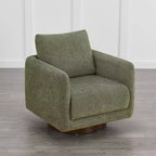 Poltrona Girevole Moderna Spruce&Spring con Cuscino Schienale Sciolto