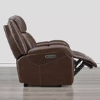 Fauteuil inclinable électrique Spruce & Spring avec appuie-tête électrique et ports de chargement