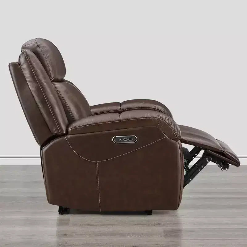 Fauteuil inclinable électrique Spruce & Spring avec appuie-tête électrique et ports de chargement