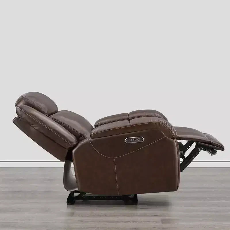 Fauteuil inclinable électrique Spruce & Spring avec appuie-tête électrique et ports de chargement