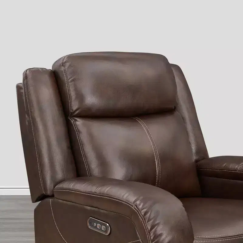 Fauteuil inclinable électrique Spruce & Spring avec appuie-tête électrique et ports de chargement