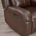 Fauteuil inclinable électrique Spruce & Spring avec appuie-tête électrique et ports de chargement