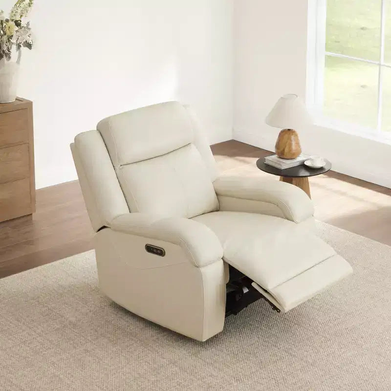 Fauteuil inclinable électrique Spruce & Spring avec appuie-tête électrique et ports de chargement