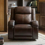 Fauteuil inclinable électrique Spruce & Spring avec appuie-tête électrique et ports de chargement