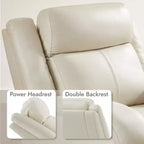 Fauteuil inclinable électrique Spruce & Spring avec appuie-tête électrique et ports de chargement