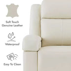 Fauteuil inclinable électrique Spruce & Spring avec appuie-tête électrique et ports de chargement