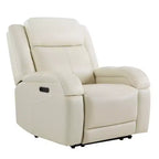 Fauteuil inclinable électrique Spruce & Spring avec appuie-tête électrique et ports de chargement