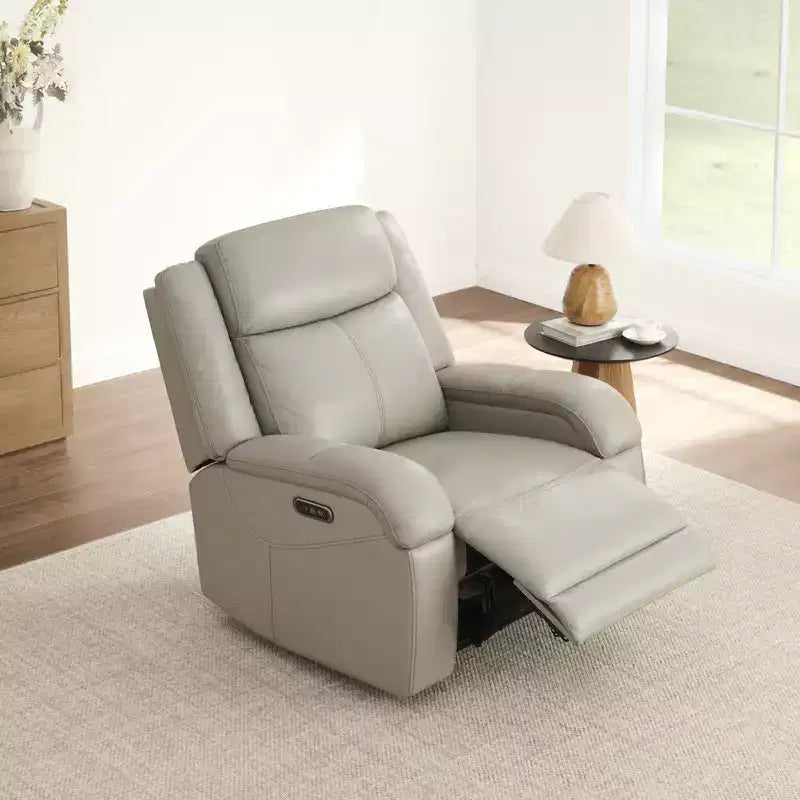 Fauteuil inclinable électrique Spruce & Spring avec appuie-tête électrique et ports de chargement