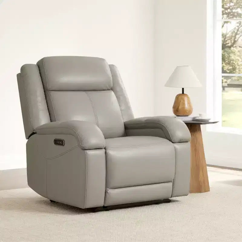 Fauteuil inclinable électrique Spruce & Spring avec appuie-tête électrique et ports de chargement