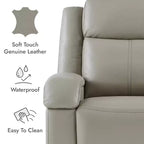 Fauteuil inclinable électrique Spruce & Spring avec appuie-tête électrique et ports de chargement