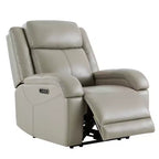 Fauteuil inclinable électrique Spruce & Spring avec appuie-tête électrique et ports de chargement