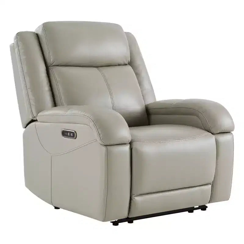 Fauteuil inclinable électrique Spruce & Spring avec appuie-tête électrique et ports de chargement