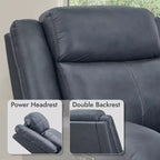 Fauteuil inclinable électrique Spruce & Spring avec appuie-tête électrique et ports de chargement