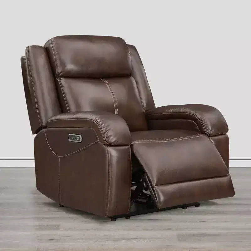 Fauteuil inclinable électrique Spruce & Spring avec appuie-tête électrique et ports de chargement