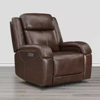 Fauteuil inclinable électrique Spruce & Spring avec appuie-tête électrique et ports de chargement