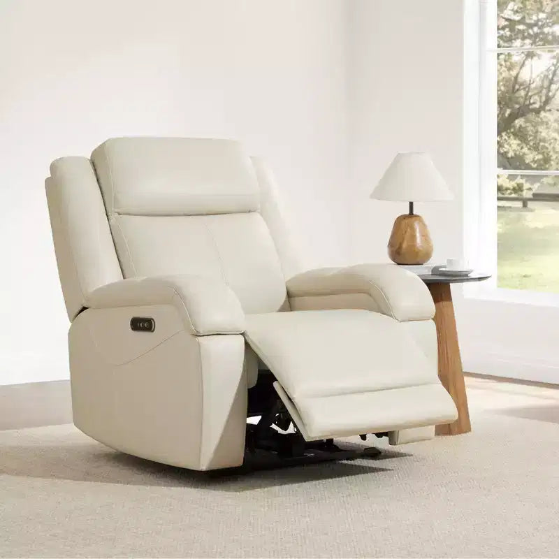 Fauteuil inclinable électrique Spruce & Spring avec appuie-tête électrique et ports de chargement