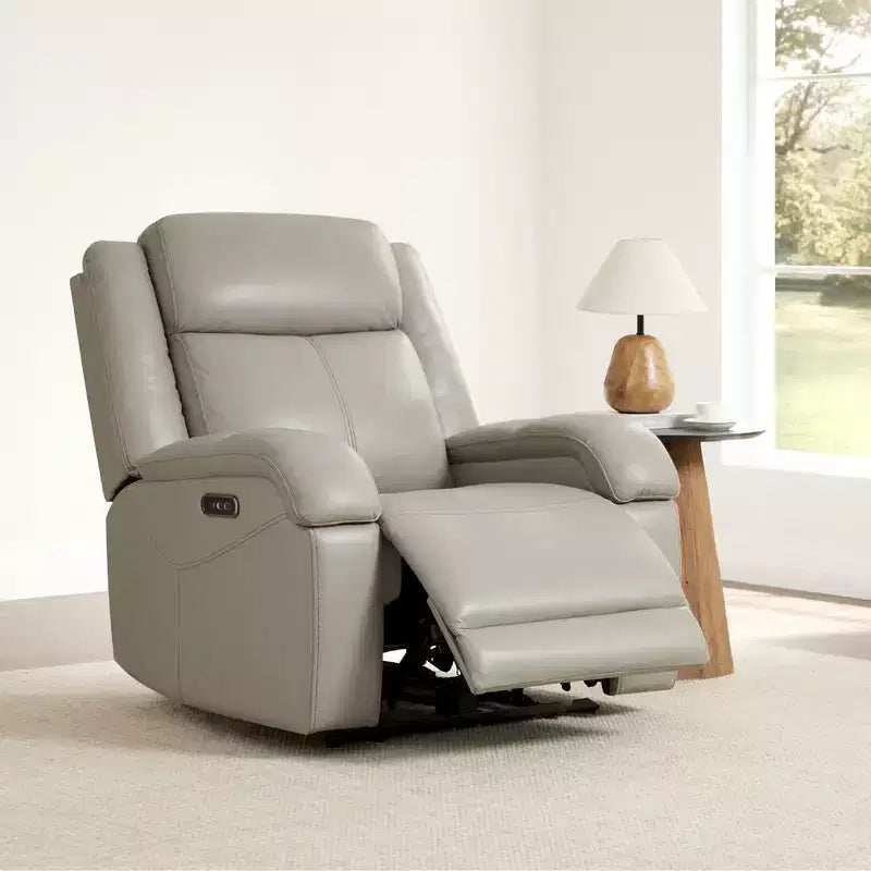 Fauteuil inclinable électrique Spruce & Spring avec appuie-tête électrique et ports de chargement