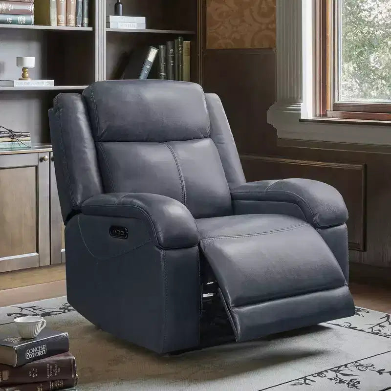 Fauteuil inclinable électrique Spruce & Spring avec appuie-tête électrique et ports de chargement