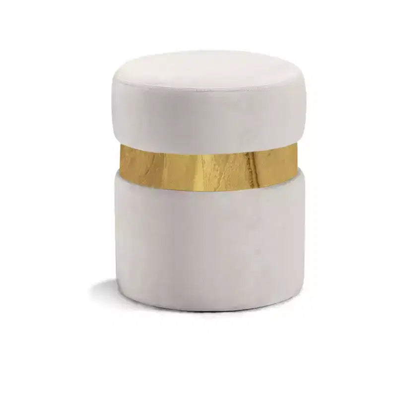Meridian Furniture, Pouf/Sgabello Hailey in Velluto