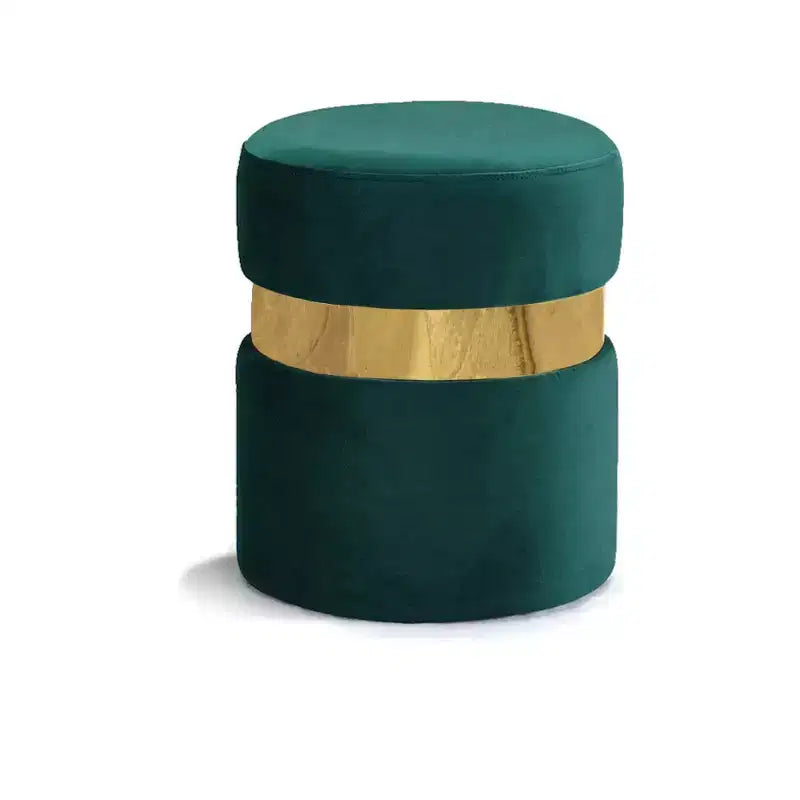 Meridian Furniture, Pouf/Sgabello Hailey in Velluto