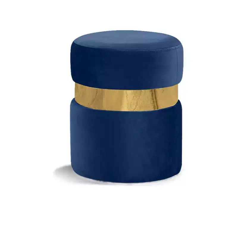 Meridian Furniture, Pouf/Sgabello Hailey in Velluto