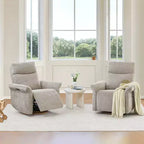 Poltrona reclinabile girevole elettrica triplo-motore Spruce & Spring per cameretta