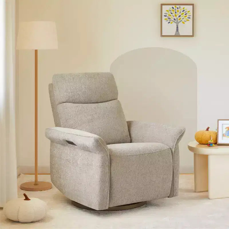 Poltrona reclinabile girevole elettrica triplo-motore Spruce & Spring per cameretta