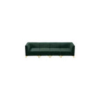 Meridian Furniture, divano componibile Alina in velluto