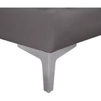 Meridian Furniture, divano componibile Alina in velluto