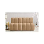 Meridian Furniture, divano modulare in velluto Arc